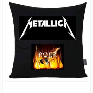 Metallica Throw Pillow Cover